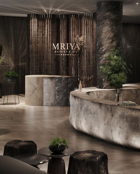 MRIYA Resort & SPA on Behance Hotel Lobby Interior Design, Spa Interior Design Luxury, Luxury Spa Design, Dreams Spa, Spa Interior Design, Spa Room Decor, Hotel Lobby Design, Lobby Interior Design, Hotel Inspiration