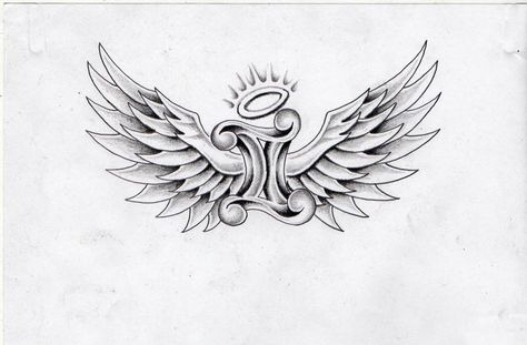 Gemini angel wings by Ashtonbkeje Gemini Angel Tattoo, Gemini Memorial Tattoo, Gemini Inspired Tattoos, Birth Symbols, Foo Dog Tattoo, Procreate Ideas, Wings Wallpaper, Wing Tattoo Designs, Gemini Tattoo