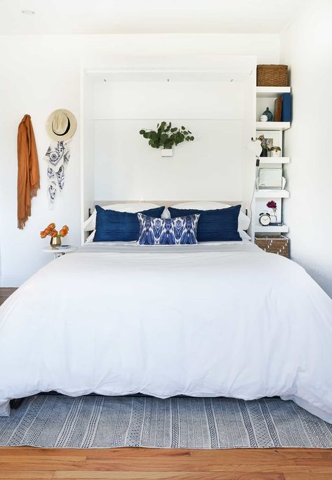 Home of the Month: Sunny Home of Francois et Moi Murph Bed, Ikea Murphy Bed Hack, Murphy Bed Hack, Ikea Murphy Bed, Murphy Bed Ideas, Murphy Bed Ikea, Murphy Bed Desk, Modern Murphy Beds, Murphy Bed Diy