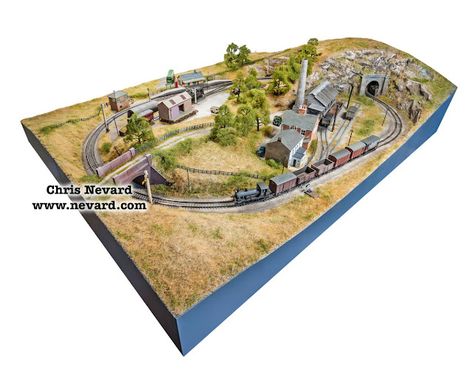 Railways Photography, Ho Scale Train Layout, River Side, Model Railway Track Plans, Ho Scale Trains, Model Railways, Western Region, Model Train Scenery, Ho Trains