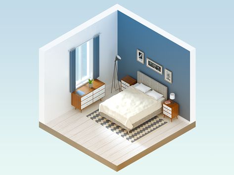 Floor Plan Interior Design, Plan Interior Design, Agriculture Design, 2d Floor Plan, Plan 2d, 3d Floor Plan, Bedroom Interior Design Luxury, Architectural Rendering, Doll House Plans