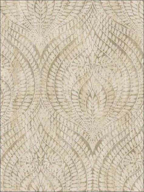 Minerale Wallpaper - Sandpiper Studios Wallpapering Tips, Transitional Wallpaper, Modern Wallpaper Designs, Motif Art Deco, Abstract Leaves, Wallpaper Stores, Brown Design, Leaves Wallpaper, Damask Wallpaper