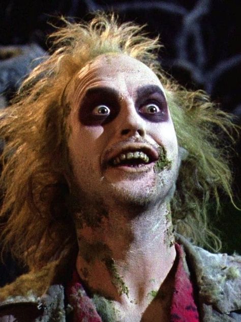 Beetlejuice Halloween Costume, Beatle Juice, Beetlejuice Makeup, Beetlejuice Fan Art, Beetlejuice Movie, Beetlejuice Halloween, Arte Alien, Tim Burton Films, Tim Burton Movie