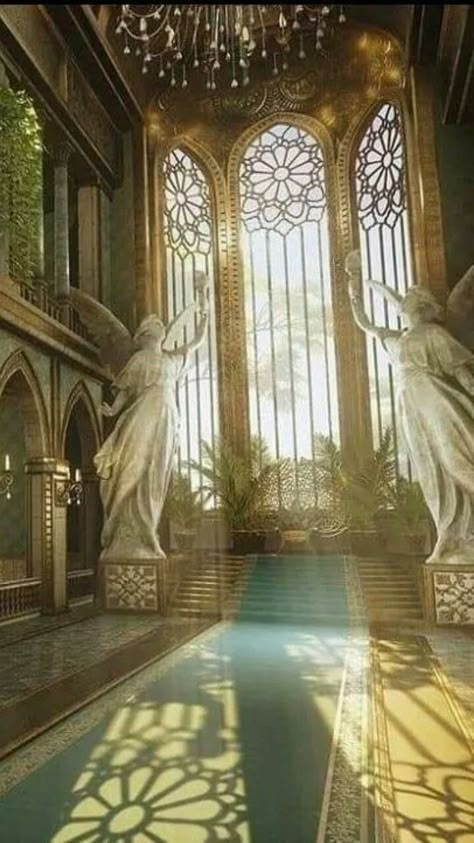 Castle Aesthetic, Castles Interior, Throne Room, Fantasy Castle, Fantasy City, Fantasy Places, Fantasy Art Landscapes, Fantasy Aesthetic, Fantasy Concept Art