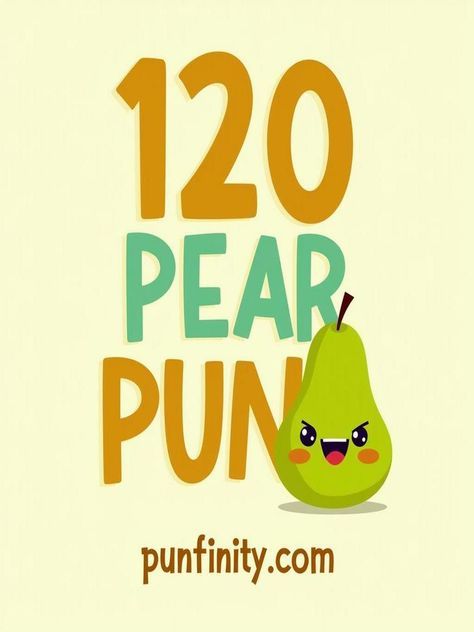 pear puns Debate Team, Canned Pears, Word Play, One Liner, Finding Joy, Puns, Make You Smile, Pear, Humor