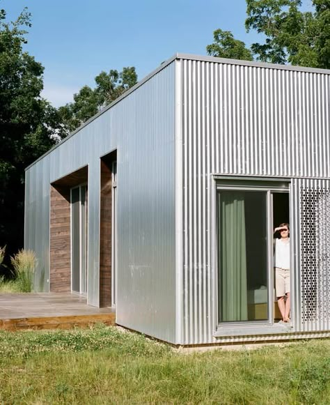 Mabati House, Corrugated House, Rustic Home Interiors, Tin House, Metal Facade, House Cladding, Shed House, Metal Cladding, Metal Siding