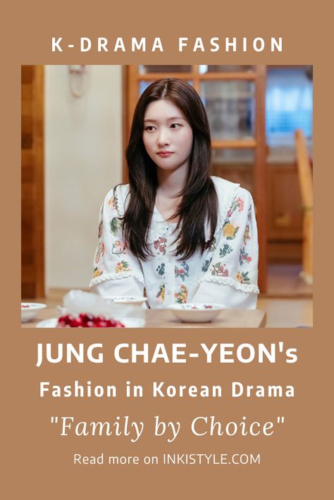 We are back to cover another set of Jung Chae-Yeon's style choices as Yoon Joo-Won in 'Family By Choice'. #kdrama #kdramafashion #koreanfashion #koreandrama #jungchaeyeon Song Hye Kyo Full House Outfit, Kdrama Style Outfits, Family By Choice, Kdrama Outfits, Outfit Info, Joo Won, House Clothes, Song Hye Kyo, We Are Back