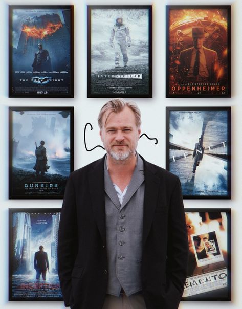 Christopher Nolan Movies Christopher Nolan Movies Posters, Christopher Nolan Aesthetic, Christopher Nolan Wallpapers, Christopher Nolan Films, Christopher Nolan Movies, Director Aesthetic, Nolan Movies, Film Portfolio, Inception Movie