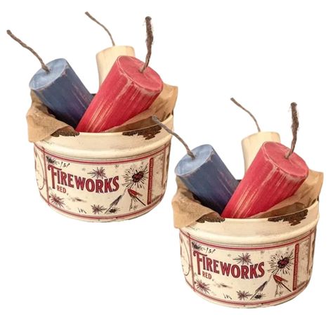 PRICES MAY VARY. Versatile Use: This vintage inspired fireworks tin with red, white, and blue wood fireworks is the perfect addition to any table or home decor. Use it as a centerpiece, serving tray, or storage container - the possibilities are endless! Ideal Gift: Looking for the perfect gift for a patriotic friend or family member? Look no further than this funny wooden tin bowl patriotic firework decor! It's a unique and thoughtful present that is sure to impress. Show Your Spirit: Let your p 4th Of July Stuff, Vintage Patriotic Decor, Firework Decor, Fireworks Funny, Farmhouse Patriotic Decor, Patriotic Room, Fourth Of July Decorations, 4th July Crafts, Happy Birthday America