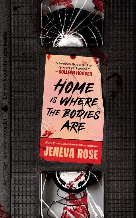 Home Is Where the Bodies Are by Jeneva Rose | Goodreads Thriller Books, Jeneva Rose, Estranged Siblings, The Middle Child, Until The Very End, Middle Child, Vhs Tapes, Perfect Marriage, Book Release