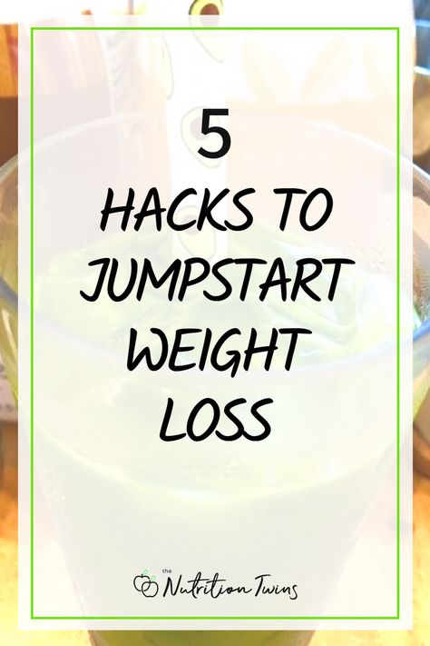 5 Hacks to Jumpstart Weight Loss. To boost your metabolism and get a flat belly, these tips and meal prep ideas, recipes and detox drinks can all help you to lose weight safely and keep it off! #metabolism #mealprep #recipes #healthy For MORE RECIPES, fitness & nutrition tips please SIGN UP for our FREE NEWSLETTER www.NutritionTwins.com Smoothies Vegan, Meal Prep Ideas, More Recipes, Lose 50 Pounds, Boost Your Metabolism, Flat Belly, Detox Drinks, Nutrition Tips, Fitness Nutrition