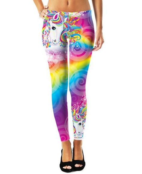 Lisa Frank Clothing, Unicorn Aesthetic, Unicorn Costumes, Nails Unicorn, Unicorn Leggings, Electric Forest, Bright Dress, 90s Girl, Star Leggings