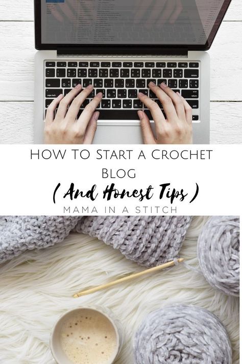 This is a great tutorial on how to start your own knitting, crochet or craft blog. It includes honest tips and advice that's hard to find about the "starting a blog experience".   This will give you five steps to follow in order to get your blog up on the internet!  via @MamaInAStitch Crochet Sweater Ideas, Lace Crochet Cardigan, Mama In A Stitch, Knitting Hacks, Local Yarn Shop, Baby Frock Pattern, Crochet Business, Starting A Blog, Crochet Blog