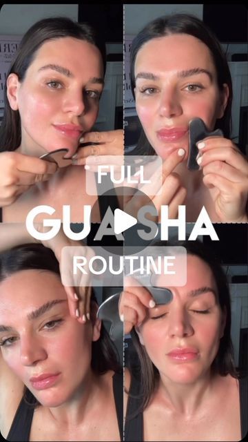 Sarah Fraggis on Instagram: "Here's a complete Gua Sha routine for your face using a traditional heart-shaped tool. 

I'm thrilled for you to experience the benefits of Gua Sha on your skin! 

❤️ Be sure to save this video and join me in doing the routine when you get a chance.

Start by applying a facial oil, then perform each movement three times. 

Give it a week, and you should start to notice some positive changes.

You can find all the products used and detailed tutorials at filterlessera.com.

Xoxo- Sarah #guashatutorial #facialexercise #skincareguasha #guasha."