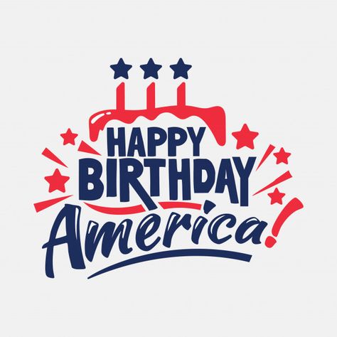 Happy Birthday Shirt, America Shirts, America Images, America Independence Day, Yankee Doodle, Happy Birthday America, Homemade Card, Happy Birthday Posters, Let Freedom Ring