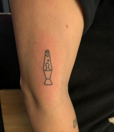 pin & pencil on Instagram: “Lava lamp from my flash @droanrivers ✨ Thank you so much Jordan, it was lovely to meet you!” Pencil Tattoo, Lamp Tattoo, Stick Tattoo, Stick Poke Tattoo, Handpoke Tattoo, Stick N Poke Tattoo, Tattoos Geometric, Doodle Tattoo, Poke Tattoo