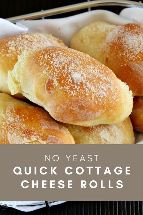 Quick Bread For Dinner, Easy Fresh Bread Recipes, Cottage Cheese Pastry, Cottage Cheese Dinner Rolls, Recipes To Use Up Cottage Cheese, Cottage Cheese Buns Recipe, Keto Bread With Cottage Cheese, Cottage Cheese Bread Gluten Free, Cottage Cheese Dough