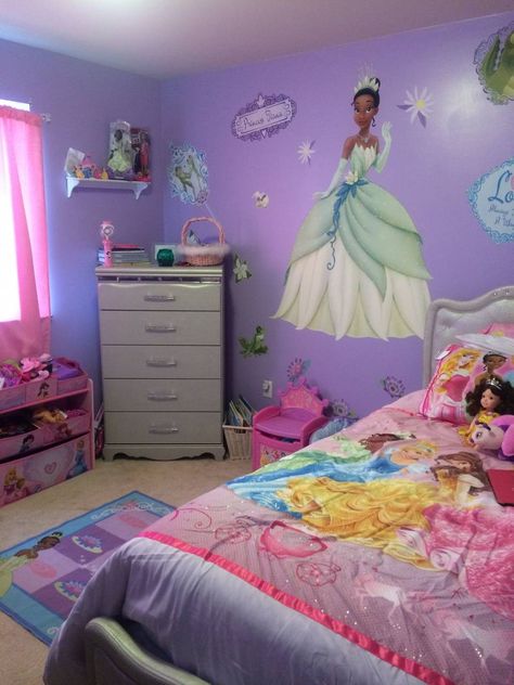 Disney Princess Bedroom Decor, Disney Princess Room Decor, Disney Decor Bedroom, Disney Girls Room, Princess Theme Bedroom, Princess Bedroom Decor, Disney Princess Bedroom, Girls Princess Bedroom, Disney Bedroom