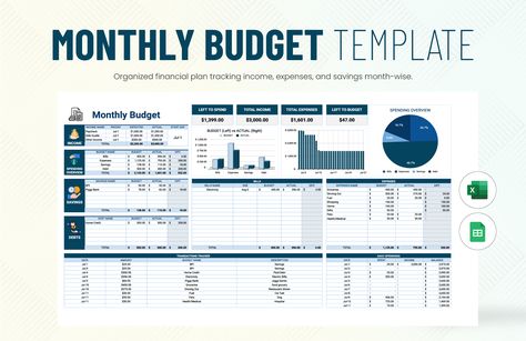 Monthly Budget Templates Financial Planning Spreadsheet, Monthly Budgeting Templates, Free Budgeting Templates, Financial Spreadsheet Templates, Monthly Budget Excel Templates Free, Budgeting Excel Spreadsheet Templates, Budget Spreadsheet Template Free, Financial Planning Templates, Monthly Budget Printable Free Templates