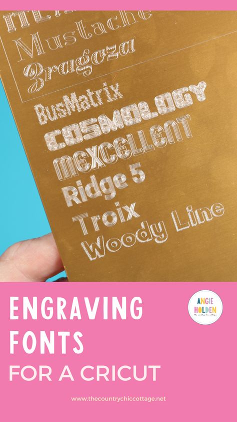 Engraving Fonts For Cricut, Cricut Engraving Projects Metal, Cricut Maker Engraving Projects, Cricut Engraving Ideas, Useful Cricut Projects, Engrave With Cricut Maker, Engraving With Cricut Maker, Cricut Engraving Projects, Engraving With Cricut