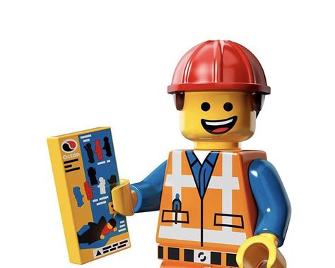 Georgia DOT Teams Up With Lego to Inspire Young Engineers #heavyequipment #construction Emmet Lego, Lego Movie Party, Lego Hacks, Lego Film, Construction Lego, The Lego Movie, Lego People, Lego Batman Movie, Lego Minifigs