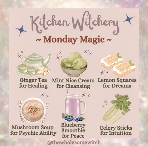 Dream Magic, Homemade Recipe Books, Kitchen Witch Recipes, Witchy Kitchen, Teen Witch, Lemon Squares, Psychic Ability, Witch Spirituality, Kitchen Witchery