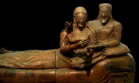 Who Were the Etruscans? Sarcophagus Of The Spouses, Monumental Architecture, Ancient Sculpture, Trainspotting, Roman Art, Carthage, Greek Art, Art Historian, Umbria