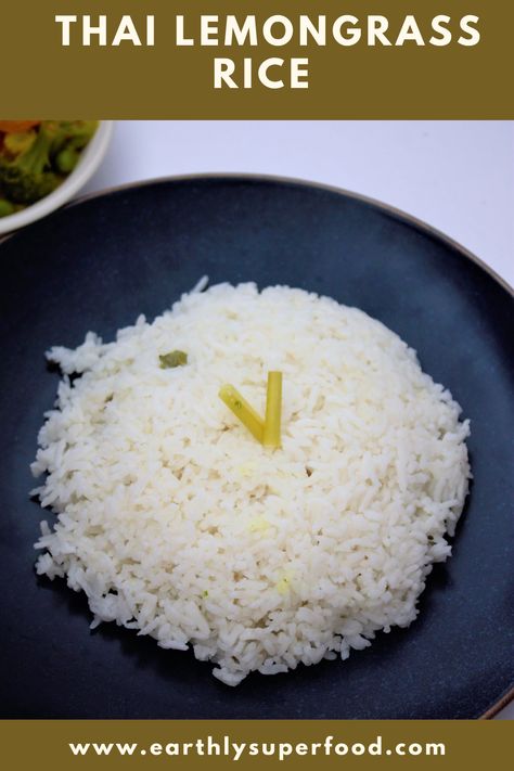 Lemongrass Rice, Flavorful Rice, Thai Rice, Cup Of Rice, Mediterranean Food, Long Grain Rice, Thai Curry, Jasmine Rice, February 2023