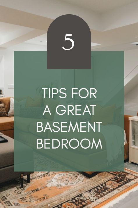 5 tips can help you optimize your basement into a more functional living space. Whether you're creating two cozy bedrooms for guests or designing an inviting studio apartment, our suggestions focus on space efficiency, natural light, and essential layout techniques. Learn to incorporate smart storage solutions, stylish lighting, and strategic furniture placement to make the most out of your lower level. Perfect for maximizing comfort in smaller areas while maintaining a welcoming atmosphere. Even tricky corners can become charming parts of the design! Basement Studio Bedroom, Finished Basement With Bedroom, Changing Area In Bedroom, Beautiful Basement Apartments, Guest Basement Bedroom Ideas, 10x 12 Bedroom Layout, Cozy Basement Apartment Ideas, 600 Sq Ft Basement Layout, Guest Bedroom Ideas Basement