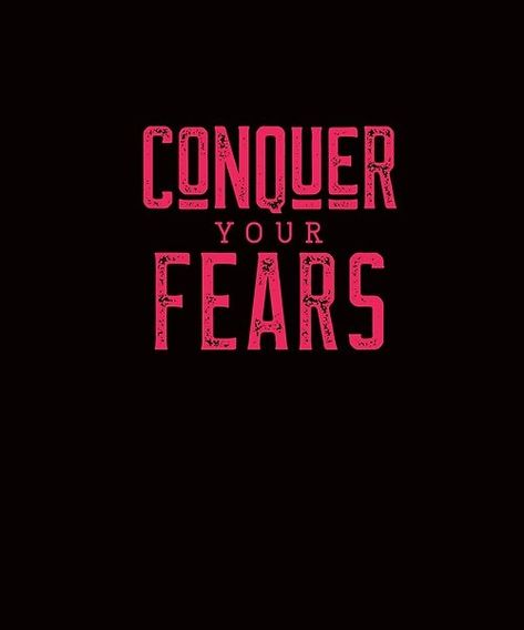 Add some fun to your wardrobe with our "Conquer Your Fears" T-shirt, a bold reminder to face challenges head-on. Crafted for comfort and courage, it's the perfect attire to inspire resilience. Wear it, conquer your fears, and let your strength shine throug How To Conquer Fear, Fear Leads To Anger Starwars, Our Fear Is Not That We Are Inadequate, Our Deepest Fear Is Not That We Are Inadequate, Conquer Fear, Conquer Your Fears, Conquering Fear, Overcoming Obstacles, Cool Wallpapers Art