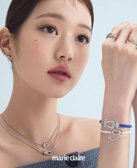 IVE's Wonyoung for MARIE CLAIRE KOREA x FRED JEWELRY September 2022 Issue Korean Photoshoot, Marie Claire Korea, Marie Claire Magazine, Korea Magazine, Magazine Collection, Celebrity Magazines, Korean Jewelry, Jewelry Photoshoot, September 2022