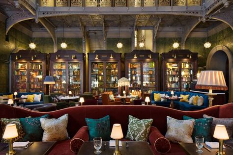 Martin Brudnizki's AHEAD nominated design for the Beekman Hotel in New York Beekman Hotel, Martin Brudnizki, New York Office, Hotel Interior Design, Bar Interior, Hotel Interiors, Top Interior Designers, Hotel Interior, West Village