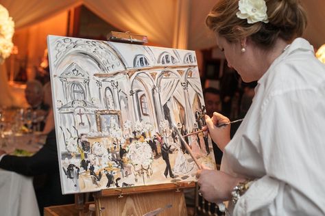 Live Painter At Wedding, Painter At Wedding, Love Wedding Painting, Live Artist At Wedding, Wedding Gift Painting Ideas, Painting At Wedding, Wedding Painting Ideas, Wedding Painting Gift, Live Painting Wedding