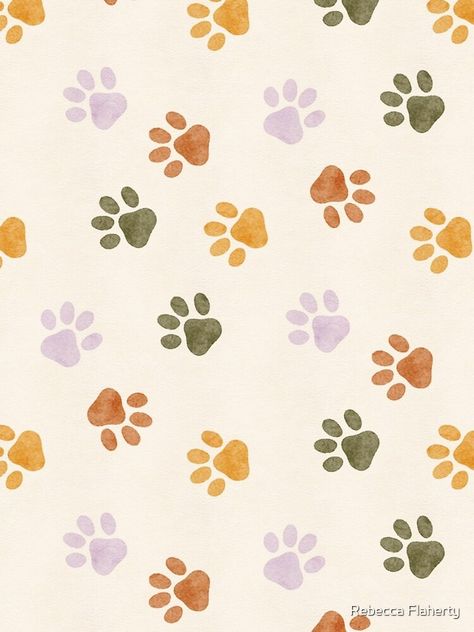 Dog Paw Print Background, Paw Prints Wallpapers, Paw Print Background Wallpapers, Dog Themed Wallpaper, Dog Paws Aesthetic, Dog Pattern Design, Cute Dog Backgrounds, Aesthetic Paw Print, Dog Background Wallpapers