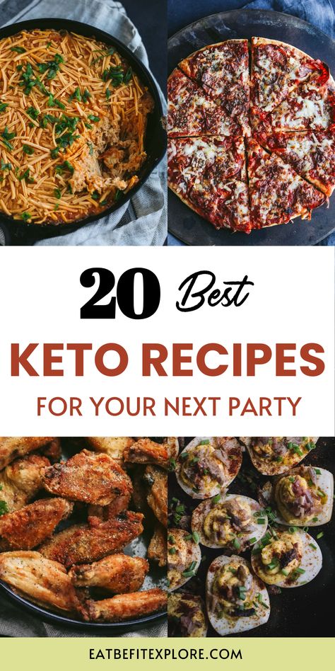 keto recipes for party, keto recipes for a party, keto recipes party food, keto party food, keto on holiday, keto holiday foods, keto holiday meals, keto friendly holiday meals Easy Keto Party Food, Keto Holiday Recipes Appetizers, Keto Entertaining Recipes, Keto Party Food For A Crowd, Bariatric Appetizers Parties, Keto New Years Eve Food, Keto Appetizers Parties Easy, Strict Keto Recipes, Keto Potluck Recipes