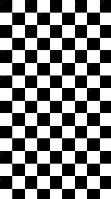 Premium Vector | Aesthetic cute vertical black and white checkerboard gingham plaid checkers wallpaper illustration perfect for backdrop wallpaper banner cover background for your design Checkers Aesthetic Wallpaper, Pattern Ideas Aesthetic, Checkered Print Wallpaper, Checker Board Pattern, Checkard Background, Checkered Background Aesthetic, Black Checkered Wallpaper, Cute Checkered Wallpaper, Checkers Aesthetic