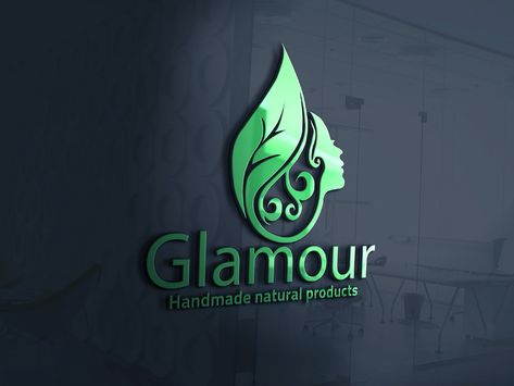 Logo Design (Glamour) on Behance Glamour Logo Design, Parlour Logo Design, Glamour Logo, Clothing Logo Design, Clothing Store Displays, Glamour Outfit, Store Displays, Clothing Logo, Handmade Natural