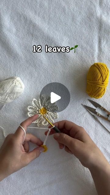 giZZdesign on Instagram: "🌼🌱How to crochet a daisy flower..  This crochet daisy flower is a simple crochet projects for beginners. It’s a beginner friendly crochet project.  #daisy #crochet #howto #handmae" Simple Crochet Projects For Beginners, Simple Crochet Projects, Daisy Flower Crochet, Crochet Daisy Flower, A Daisy Flower, Daisy Pillows, Beginner Friendly Crochet, Crochet Flowers Easy, Crochet Daisy