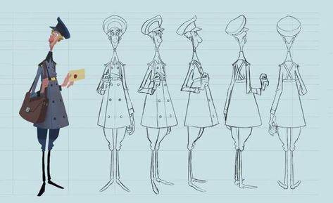 Challenges Illustration, Sergio Pablos, Master Study, Traditional Animation, Character Turnaround, Animation Character, Blond Amsterdam, Character Model Sheet, Super Secret