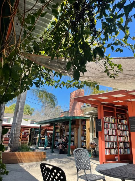 Small Town California Aesthetic, Ojai California Aesthetic, Ojai Aesthetic, California Restaurants Aesthetic, Barts Books Ojai, California Neighborhood Aesthetic, San Diego Bookstore, Vision Board Project, Sweet California