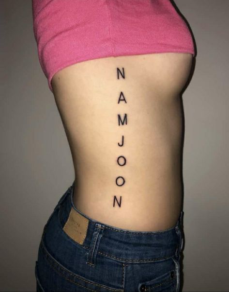 Bts 7 Tattoo, Rm Tattoo, Bts Inspired Tattoos, Tattoo Bts, Bts Tattoo, Tattoo Cute, 7 Tattoo, Army Tattoos, Small Tats