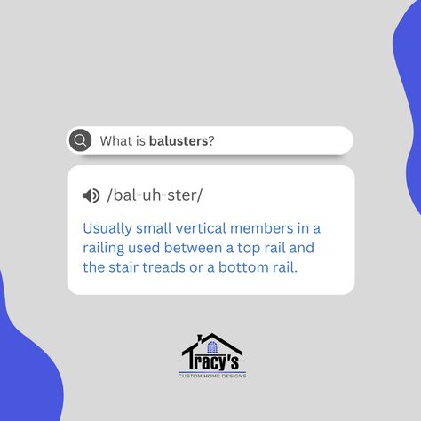 Oh, so they're not called stair posts! 🤣🤣🤣 Happy 🌟 Word Wednesday 🌟!⁠ ⁠ Visit our website to download the full Builder's Dictionary resource. It's full of common house building words and what they mean. 👍️⁠ ⁠ #wordwednesday #wordoftheday #balcony #buildersdictionary #constructionjargon Word Wednesday, Dictionary Meaning, Dictionary Words, Facebook Cover Design, Hvac Unit, Deck Projects, Roof Lines, Word Building, Construction Industry