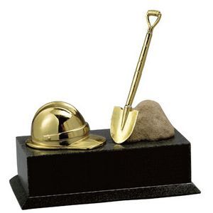 Golf Trophies, Recognition Gifts, Trophy Design, Painted Resin, Cast Stone, Construction Worker, Unique Ideas, Shovel, Incense