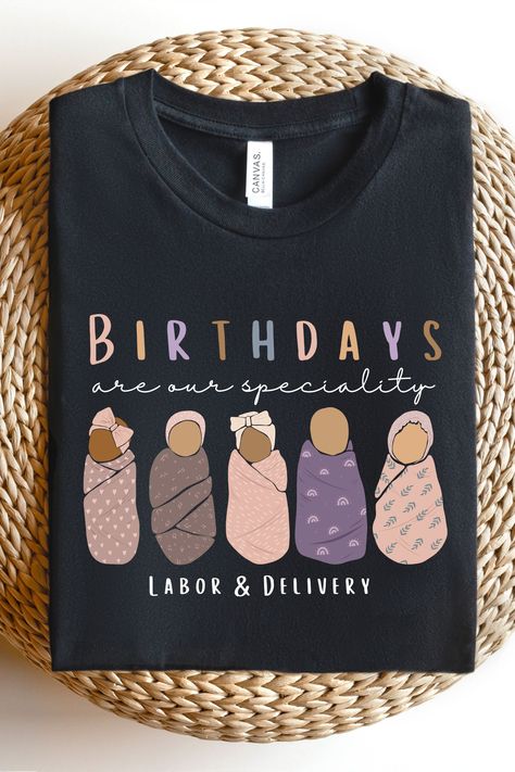 Labor And Delivery T Shirt Ideas, Labor And Delivery Nurse Aesthetic, Nurse Outfits, Diy Christmas Door Decorations, Nursing Gifts, Nursery Nurse, Diy Christmas Door, Nursing Life, Picu Nurse