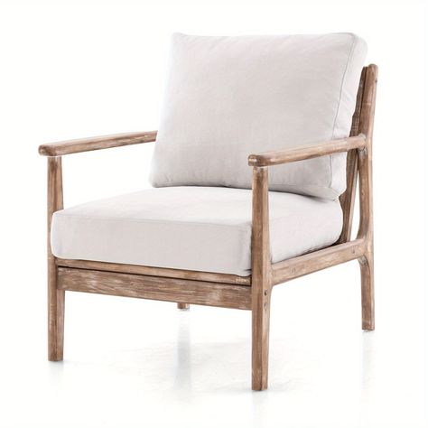 Faster shipping. Better service Wooden Accent Chair, Comfy Reading Chair, Hamptons Style Homes, Wood Armchair, Comfy Reading, Chair Wooden, Accent Chair Set, Wooden Armchair, Modern Accent Chair