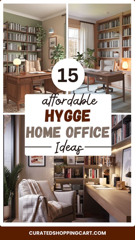 Discover 15 unique ideas to transform your home office into a hygge haven. From cozy reading nooks to mindful organization, these tips will help you design a workspace that enhances both comfort and efficiency. Hygge home office ideas, home office design, hygge decor, home office ideas, cozy home office setup, hygge home office decor, hygge home office inspiration, hygge home office design, cozy hygge decor for the home office, hygge office at home, cozy hygge home office, cozy home office. Modern Country Office Decor, Home Office For Creatives, Floor To Ceiling Windows Office, Female Home Office Chic, Make Home More Cozy, Home Office Design Ideas Cozy, Home Therapy Office Ideas, Home Office Layout With Couch, Work From Home Office Cozy