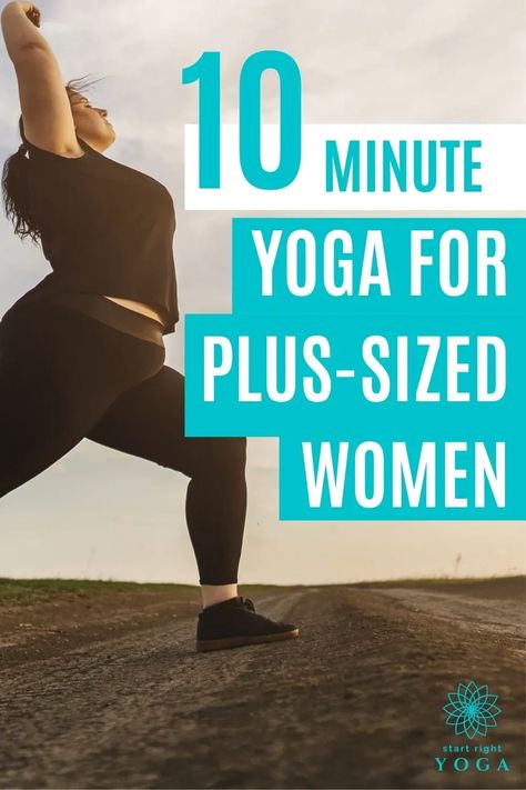 Discover the best yoga poses for plus-sized women to help you gain flexibilty and lose weight. Top Yoga Poses, Beginning Yoga, Yoga Workout Routine, Beginner Yoga Poses, Yoga Routine For Beginners, Beginner Yoga Workout, Yoga For Seniors, Yoga Beginners, Plus Size Yoga