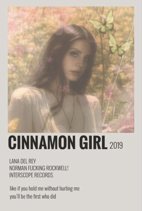 Alternative Minimalist Album Covers Lana Del Rey, Lana Del Ray Song Poster, Lana Del Rey Wall Art, Lana Del Ray Album Covers, Lana Del Rey Song Poster, Lana Del Ray Song, Cinnamon Girl Lana Del Rey, Lana Del Rey Posters, Lana Del Rey Poster