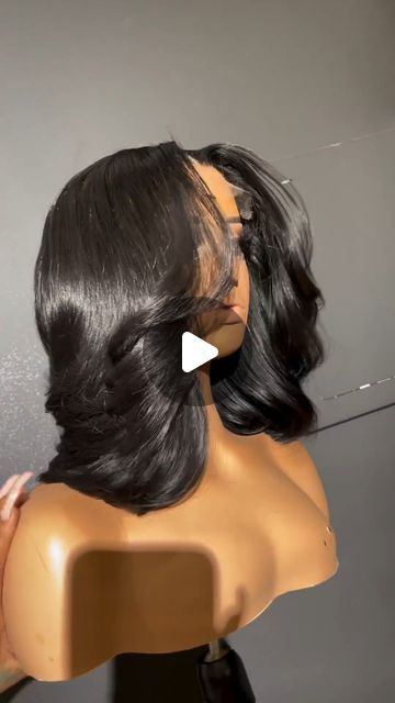 𝙈𝙮 𝙉𝙚𝙬 𝙇𝙤𝙤𝙠, 𝘽𝙚 𝙔𝙤𝙪𝙧𝙨𝙚𝙡𝙛 on Instagram: "Wavy middle part bob>>>This is real pretty! Die for the sexy curls😍😍❤️❤️ Hair: Limited Design Natural Black 5x6 Lace Closure Bob Wig  22inch Balayage Highlight 6X5 Glueless Wig =$139 20inch Body Wave 360 Lace Front Wig =$149 30inch Natural Black 13x4 Lace Front Wig =$199  🎁Up to 120$ Off X Buy 1 Get 1 Free 💸Shop Now Pay Later with 𝐊𝐥𝐚𝐫𝐧𝐚&𝐀𝐟𝐭𝐞𝐫𝐩𝐚𝐲 . . . #megalookhair #megalookwig #wigreview #wig #wigs #humanhairwig #wigmaker #wigmaking #wigfactory #wigforblackwoman #wiginfluencer #wiglife #bodywave #bobwig #bobwigs #curlybob #wiginfluencer #wigreview #boblife #wiginstall #lacewigs #lacemelt #deepwave #bobtutorial #wavyhairtutorial #blackgirlhairstyles" Bob Hairstyles For Black Women Sew In Closure, Layered Bob Lace Front Wig, How To Style Bob Wig, Bob Sew In Weave Middle Part, Deep Side Part Bob Quickweave, Closure Bob Sew In, Middle Part Closure Bob, Middle Part Bob With Curls, Middle Part Quick Weave Curls