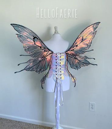 Products – HelloFaerie Godmother Costume, Iridescent Fairy Wings, Fae Realm, Iridescent Fairy, Diy Fairy Wings, Fairy Costume Diy, Fairy Photography, Butterfly Fairy Wings, Diy Wings